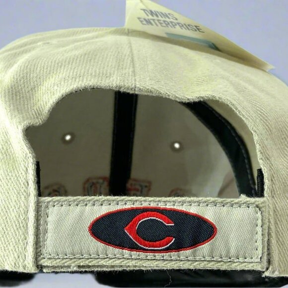 Cincinnati Reds Vintage MLB Beige "EST 1869" NOS Cap - Picture 6 of 6